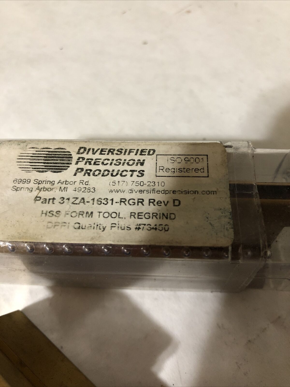 New Lot 2 Diversified 31Za-1631 Lathe Hss Tools/Chamfering 31Za-1631-Rgr,Bn