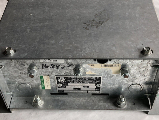 Wirewound 110532,41712-3R Genteq Resistor 5%Duty Cycle 25Hp W/Nema 3R,7.3A,Bb