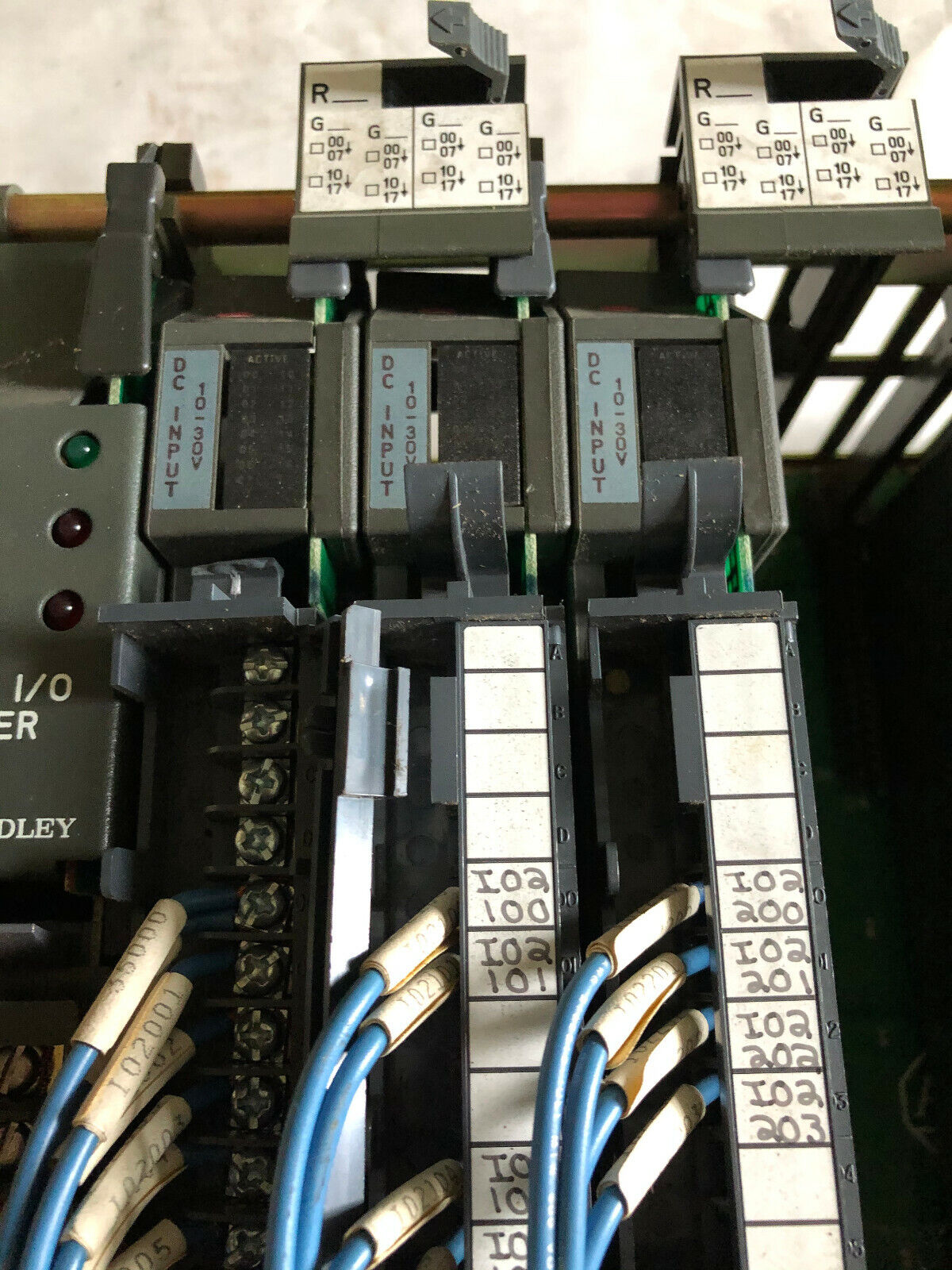 Allen Bradley 1771-08D,Remote I/O Adapter,1771-P7 Power Supply,1771-Cp1,Ae