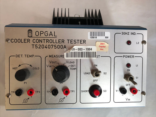 Opgal T520407500a Cooler Controller Tester,Db