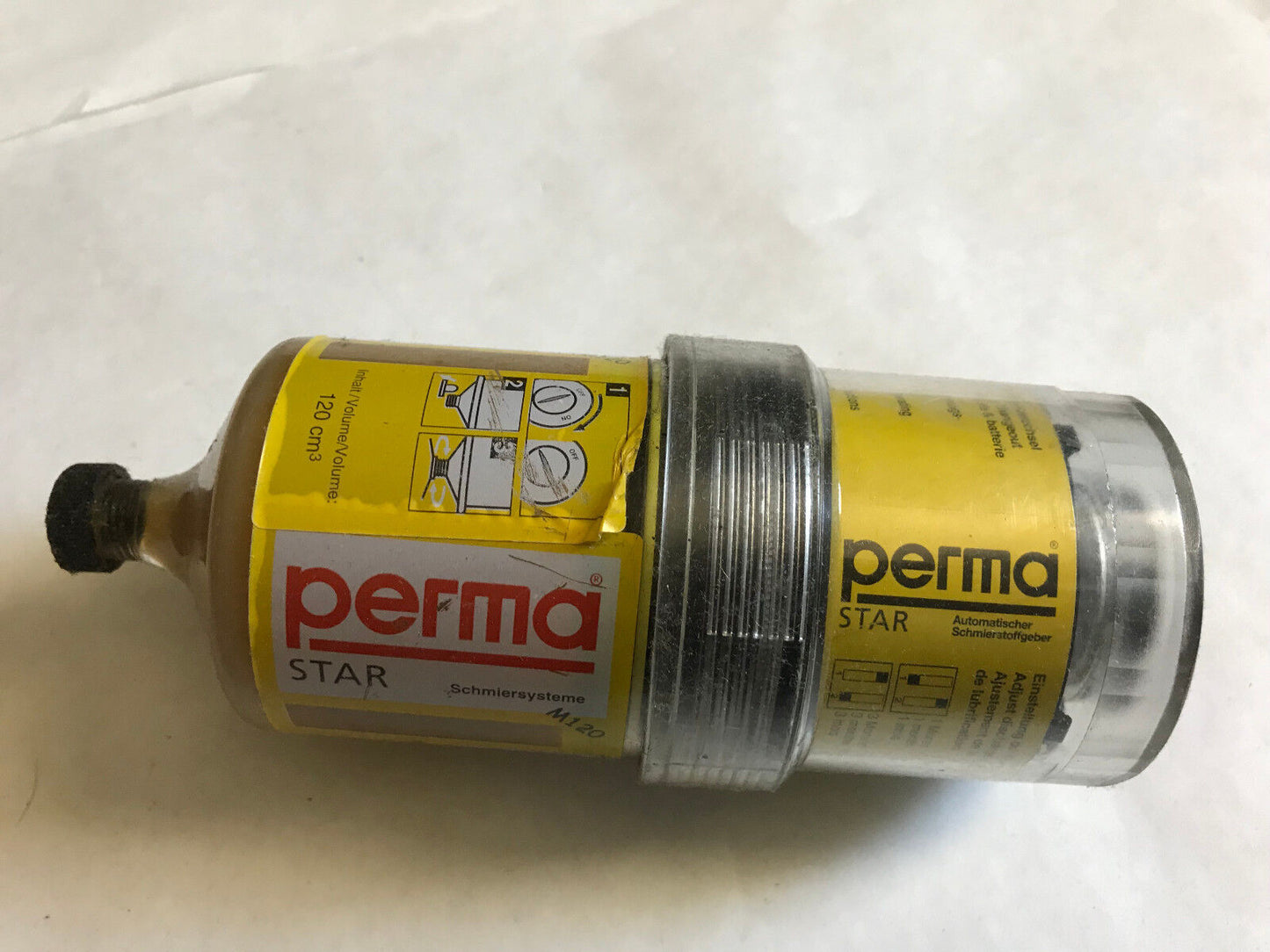 Perma Star M120 Uniquip Grease Lubricator Rf30 Trico Opto-Matic Automatic Oiler