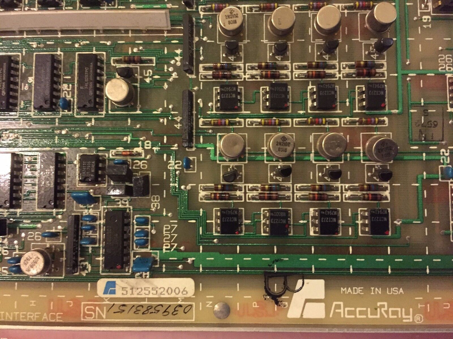 Accuray 3-064843-002,Process Interface,64844-002,Pri Ad-2-064844-002,Ad,Bu