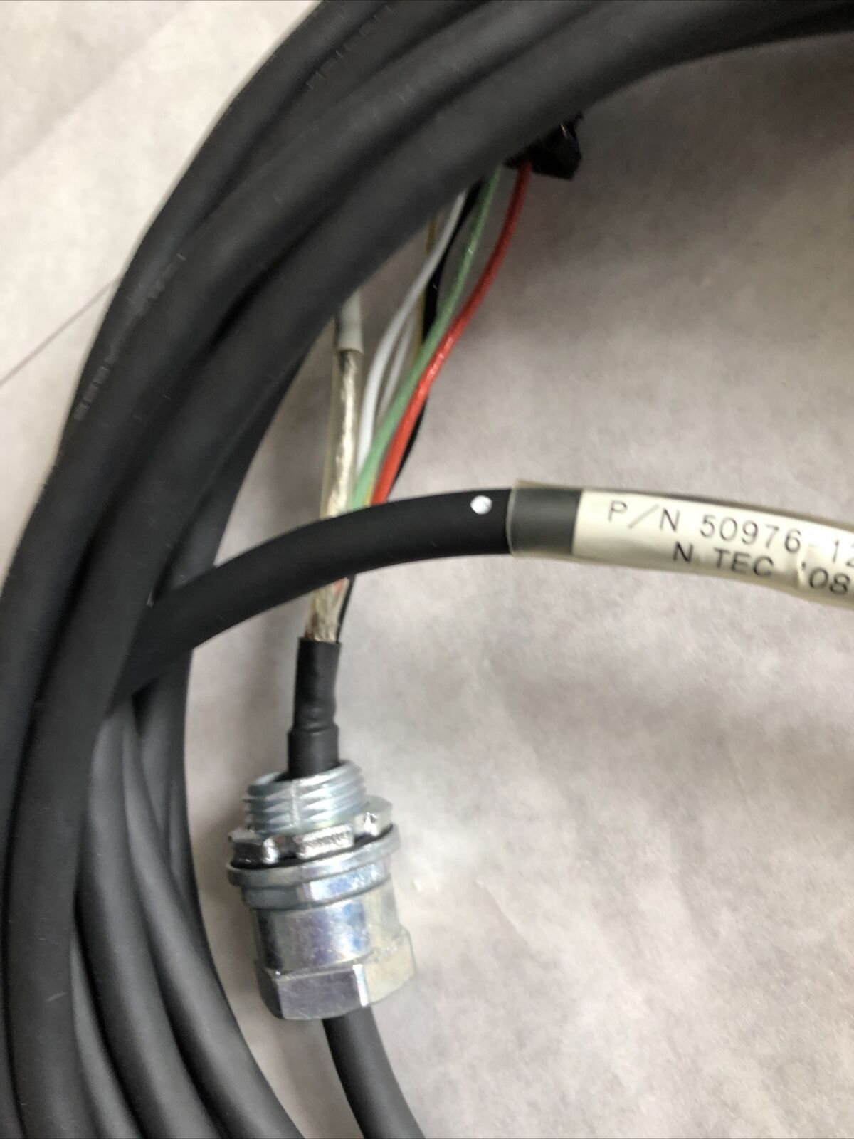 New Kawasaki 50976-1230 Rev.B,811H5490000,X106,N Tec 08.8.26 Cable,De