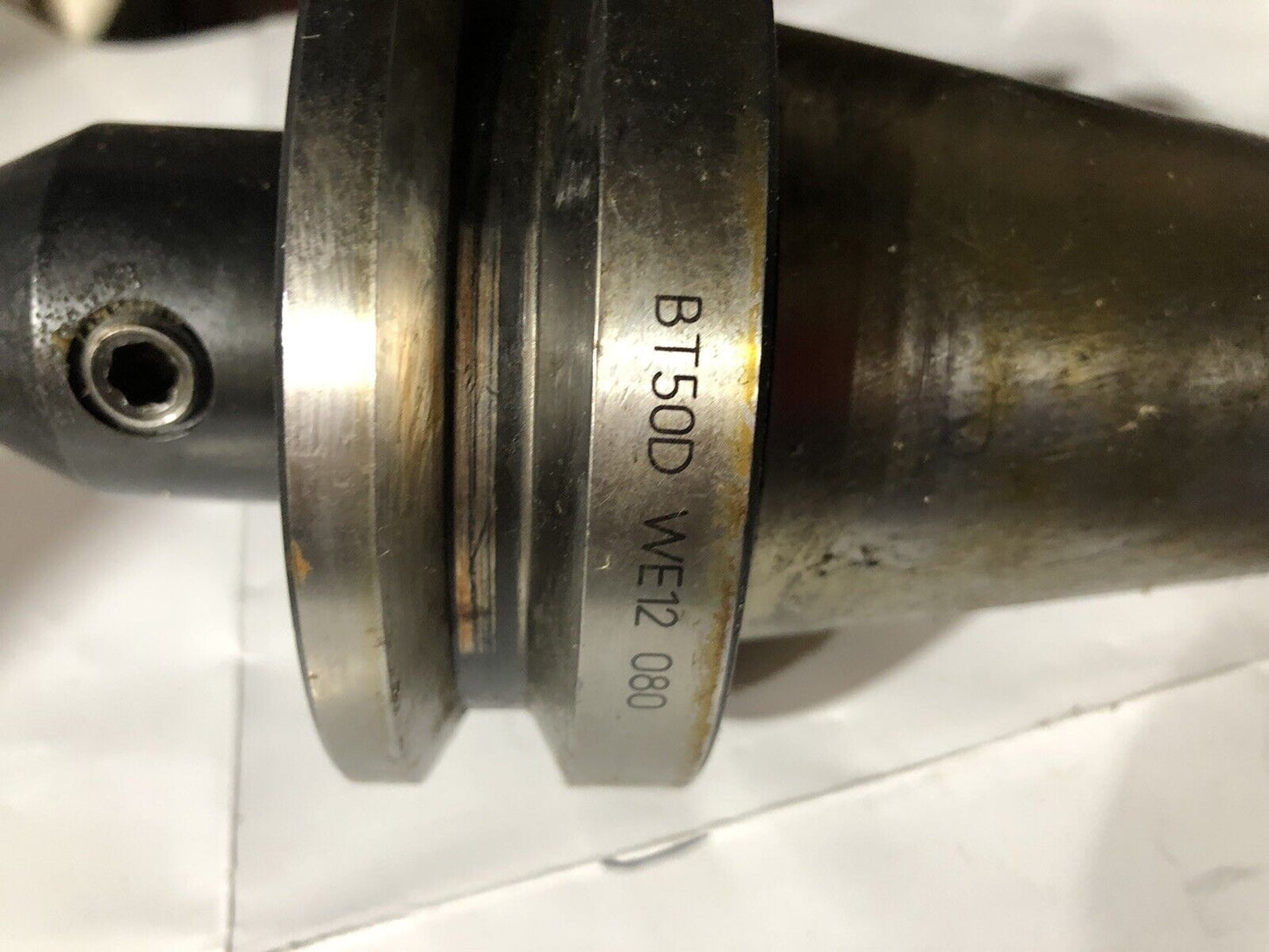 Lot 2 Milling End Mill Tool Holder Bt50 Shank,Bt50d We 12 080,E5766 584 1280,Tm