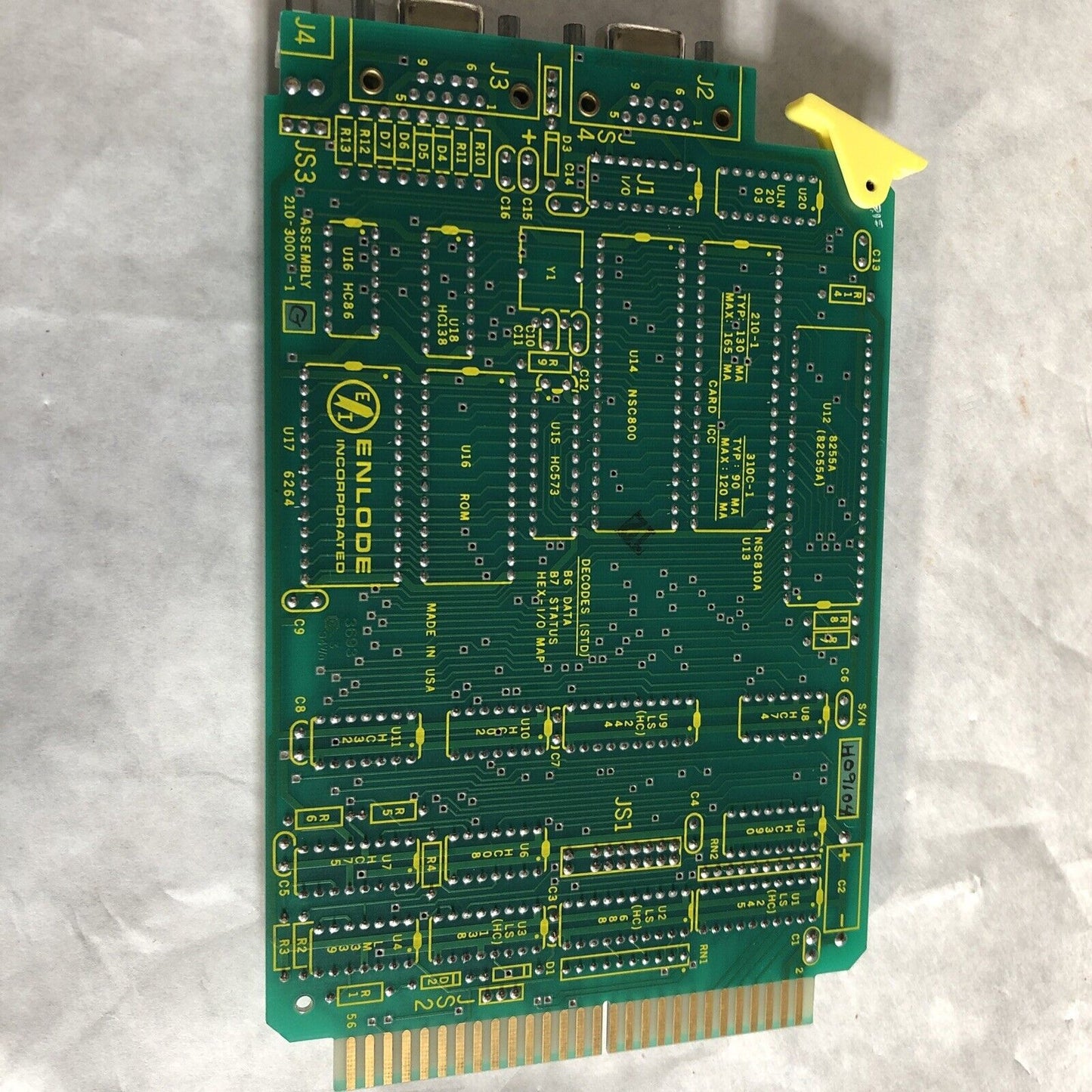 Used  Std Bus 210-1, Enlode 210-3000-1 G,Pcb Board   Ch,Ee