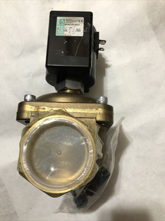 New Buschjost Solenoid Valve 24V 8500700.8401,8500700 0-25Bar,Cw617n,Td