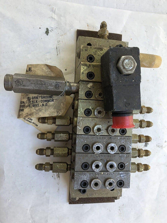 New Trabon Lubriquip Valve Solenoid Assembly 527-001-111,050502, Msp-5T,J06,Te