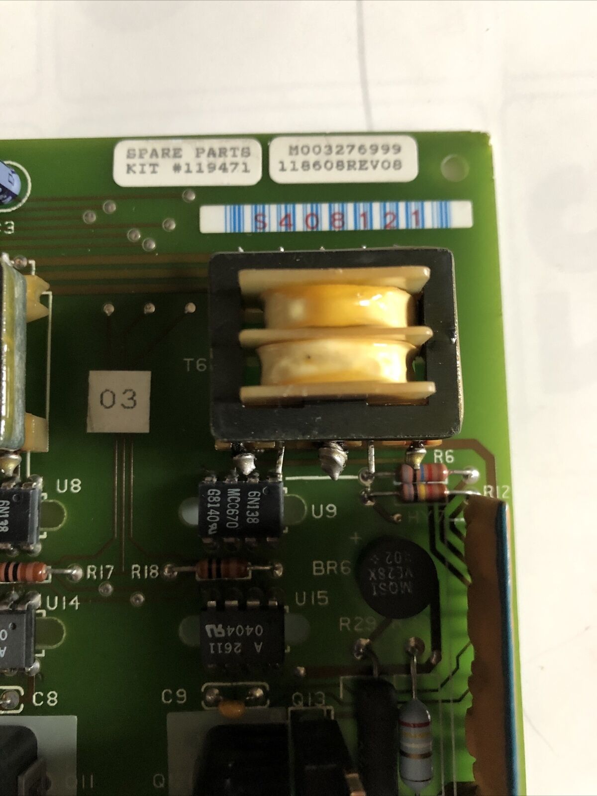 Allen-Bradley Sp-119471 Ck Pc Board Base Driver Pcs,117411-04,M003276999,Ad