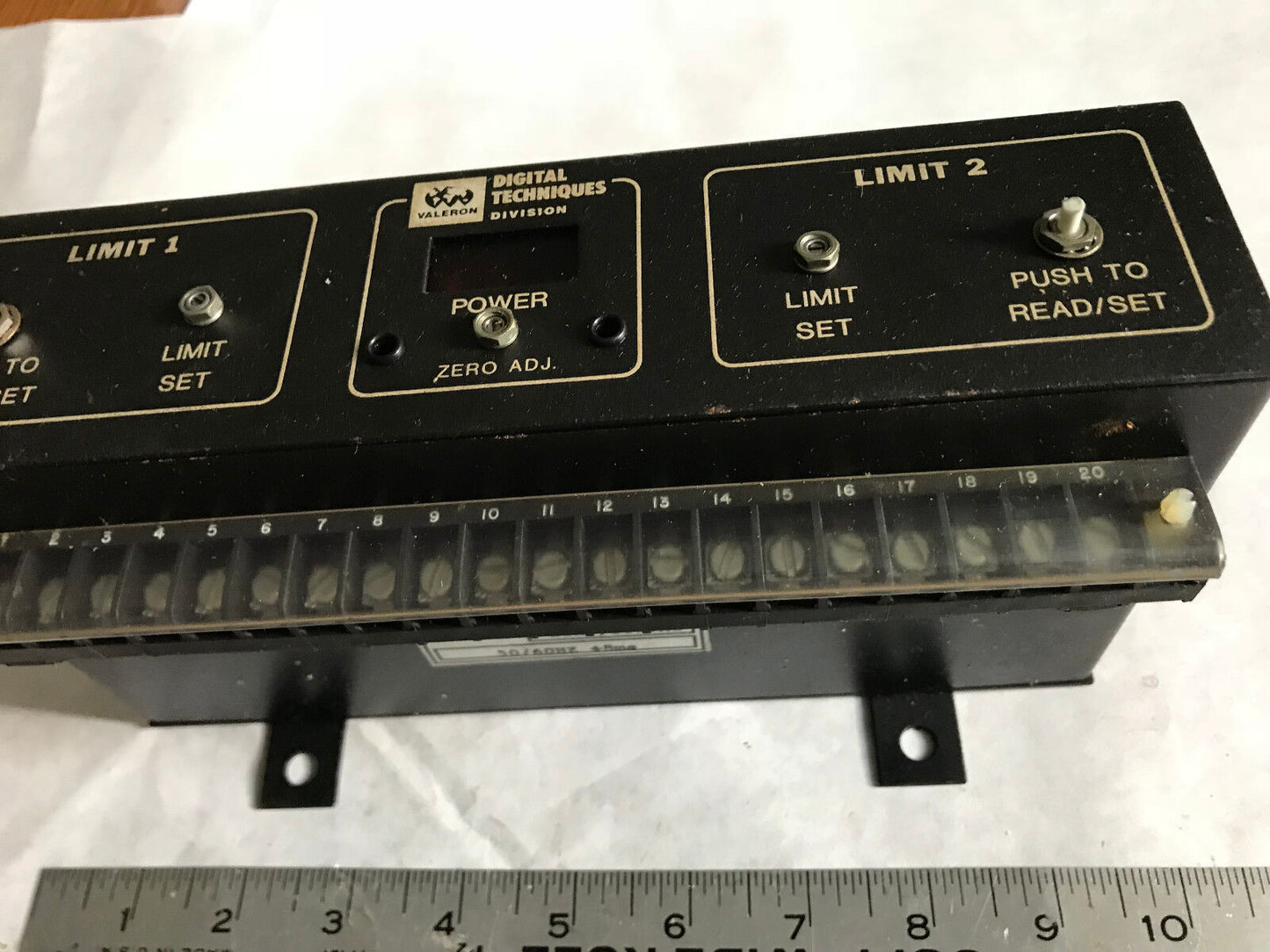 Valeron Digital Techniques 722-1147 1183 20Hp/110V 2-Way Limit Controller,Ak,Ep