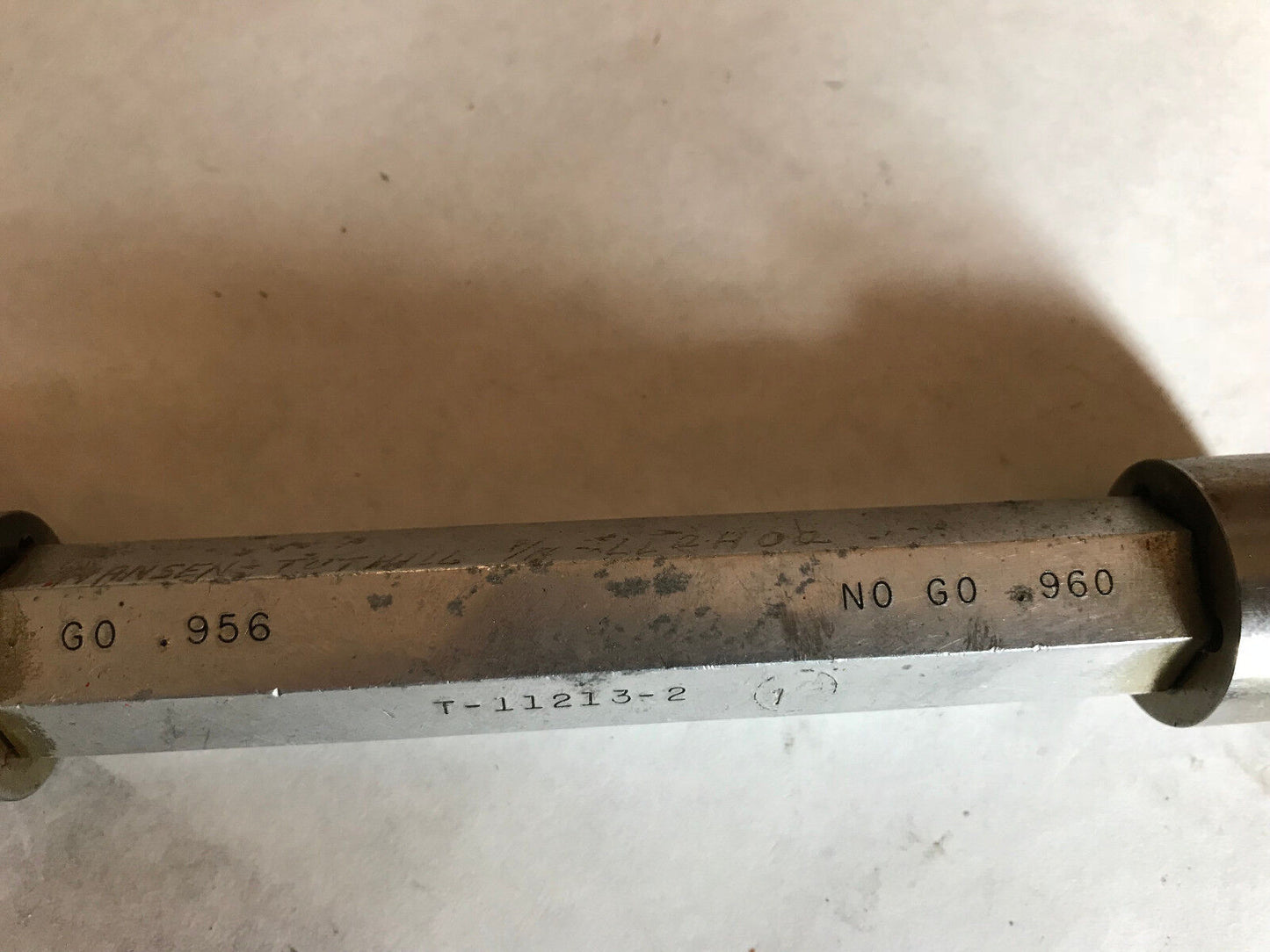 The Pipe Machinery 956,960 Inspection Gage Go No Go Plug Gage .956 .960,Ag