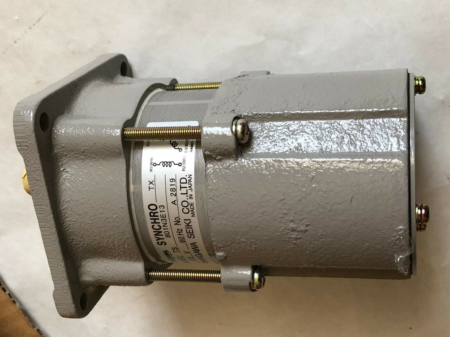 New Tamagawa Seiki Ts 801N3e13 Synchro Stepping Motor, 115 Vac,Ae