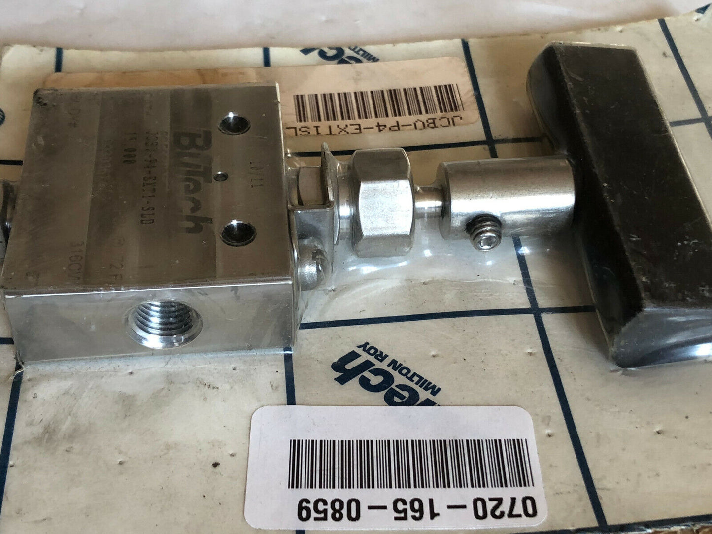 Butech Jcbv-P4-Ext1sld Butech Jsv-P4-Bo,15,000 High Pressure Valve 1/4" Npt,Fg