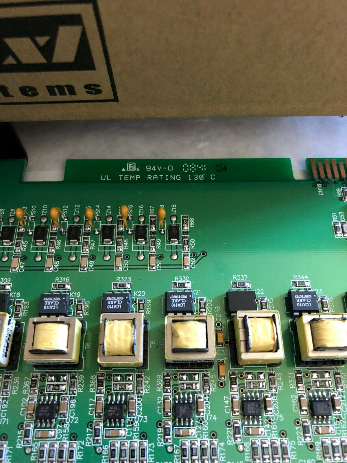 New Harding Instruments Pc06491-03,Aio-400,Aio400 Audio Input Output Board,Se