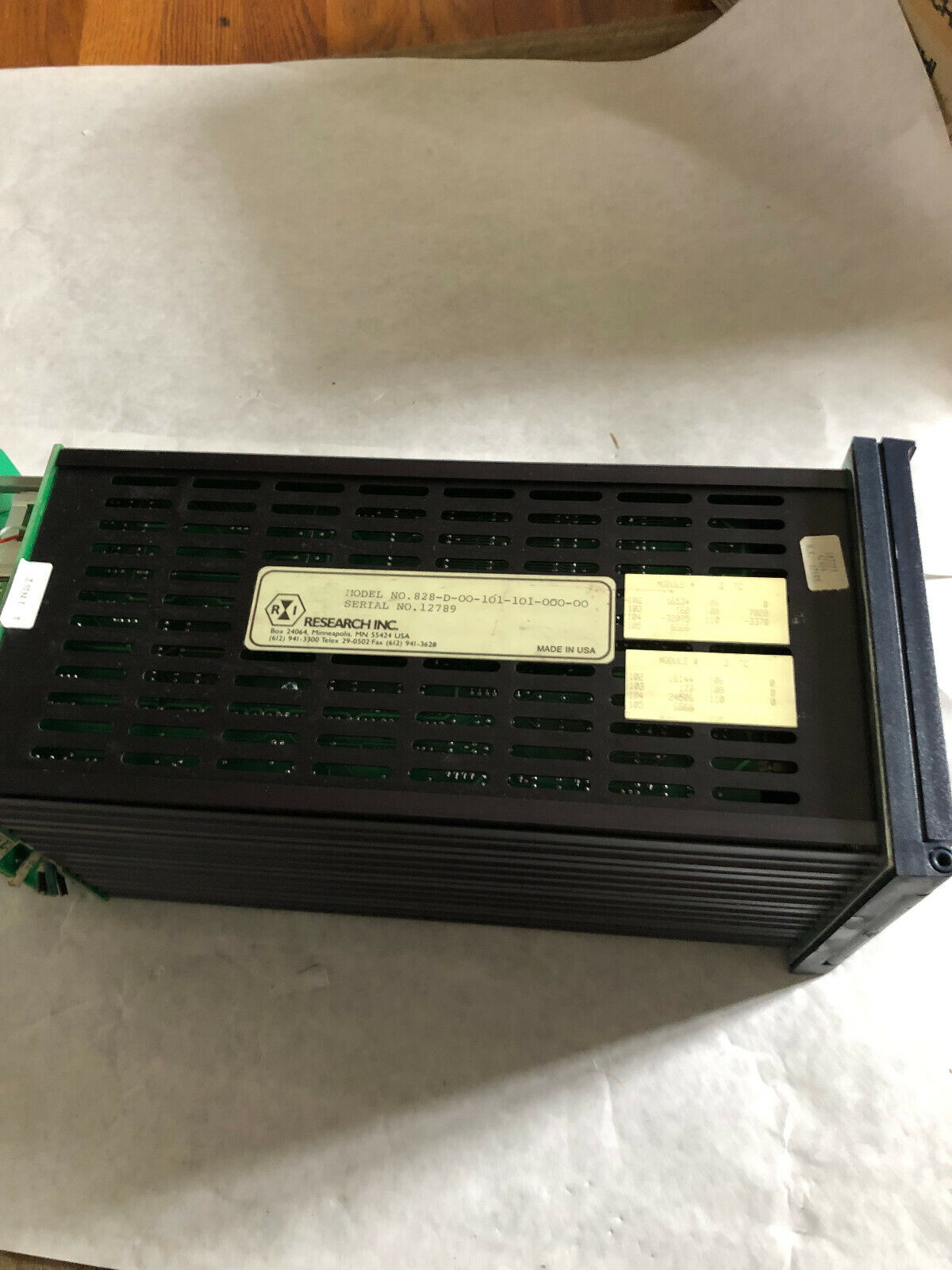 Micristar 828-D-00-101-101-000-00 Digital Progress Controller,828-D-00-101,Bp
