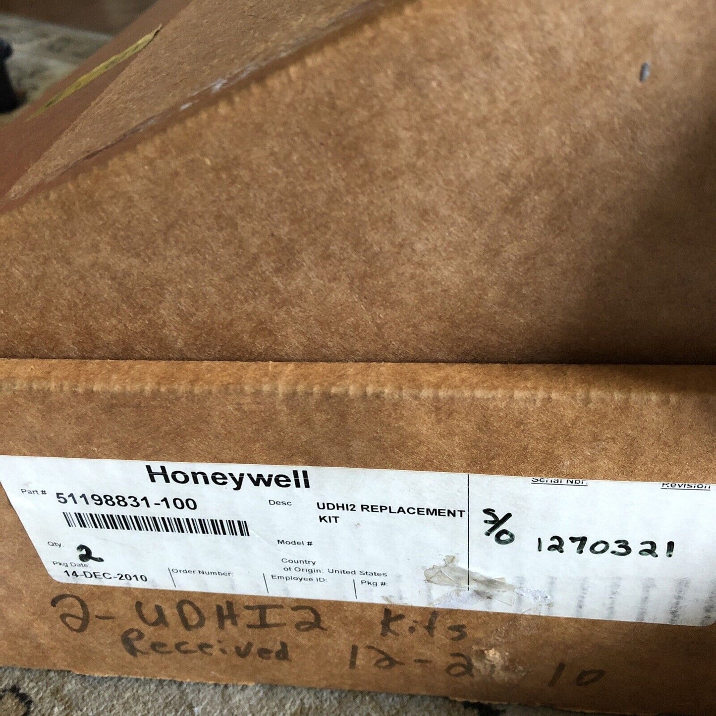 New Honeywell Udhi2 51198831-100,Honeywell Udhi2 Replacement Kit 51305701-100,Sj