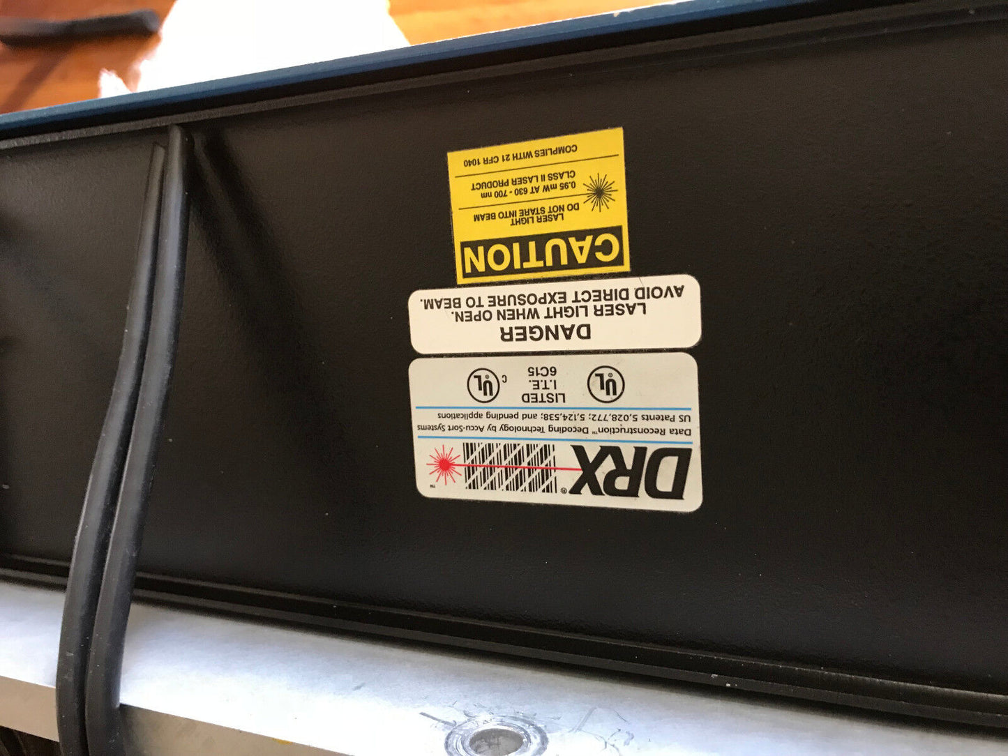 Accu-Sort Drx Systems Quad-X Drx Laser Bar Code Scanner Drx,Ab,Ae