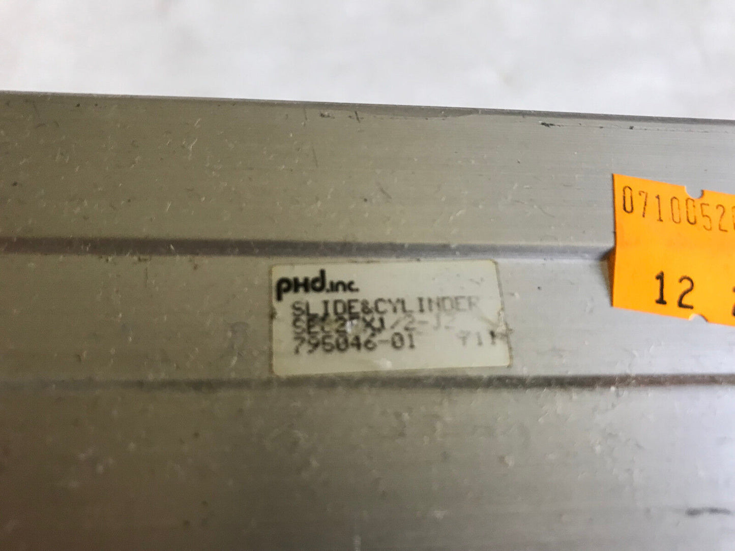 Phd Sec25x1/2-J2,Sec2fx1/2-J2 Linear Pneumatic Slide & Cylinder,Phd 795046-01,Eq