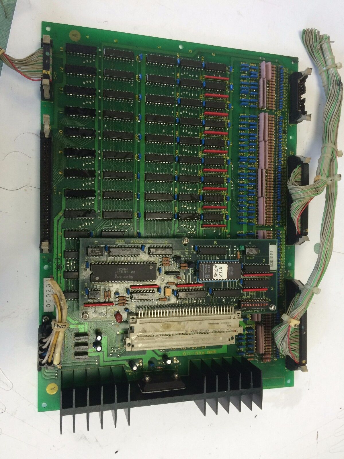 Seiki Vmc Pcb Card, Seiki Pan-I/O,Pan-1/0, 10-05-04, Smcn-3B,07-02-05-00,Cr