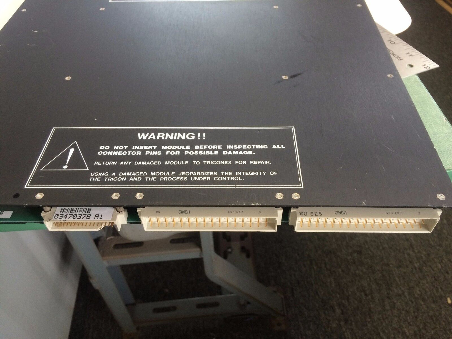 Used Triconex 2750, 300105  Module 03470378 A1  Cv
