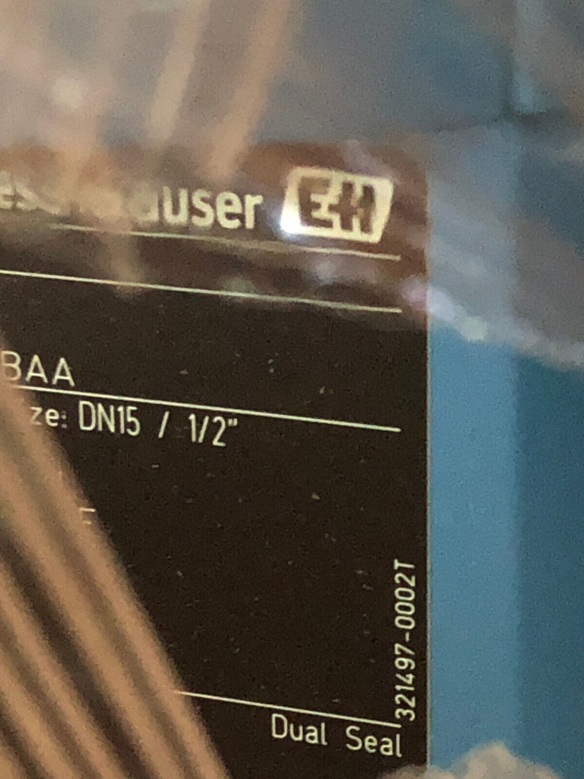 New Endress + Hauser 83F15-5Ev5/0 Promass 83,Promass F,1.7038/19,Dn15 / 1/2",Aq