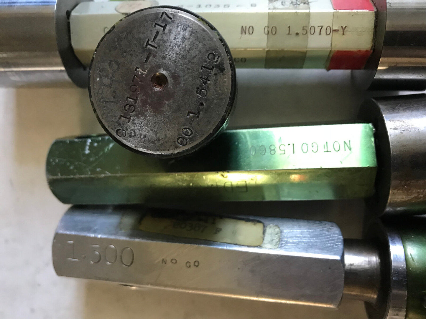 Lot Plug Gage Go Nogo Van Keuren 1.5020,1.5070,1.5412,1.500,1.5860,Es