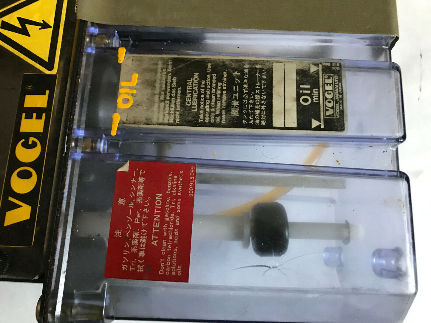 Vogel Mva4-2222 Lubricator Aj-0701,L00-2A-0F/Mva4-2222,L00-2A-0F,Aj-1101,Pump,Sn
