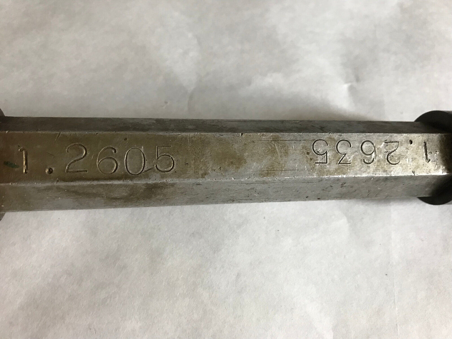 New Jo The Pipe Machinery Inspection Gage Go No Go Plug Gauge 1.2605 1.2635,Et