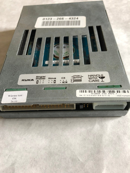 Kuka Kpc2004 Ssd 24 Vdc Single/Master Slave Hard Drive,00128506 Hdd Komple,Az