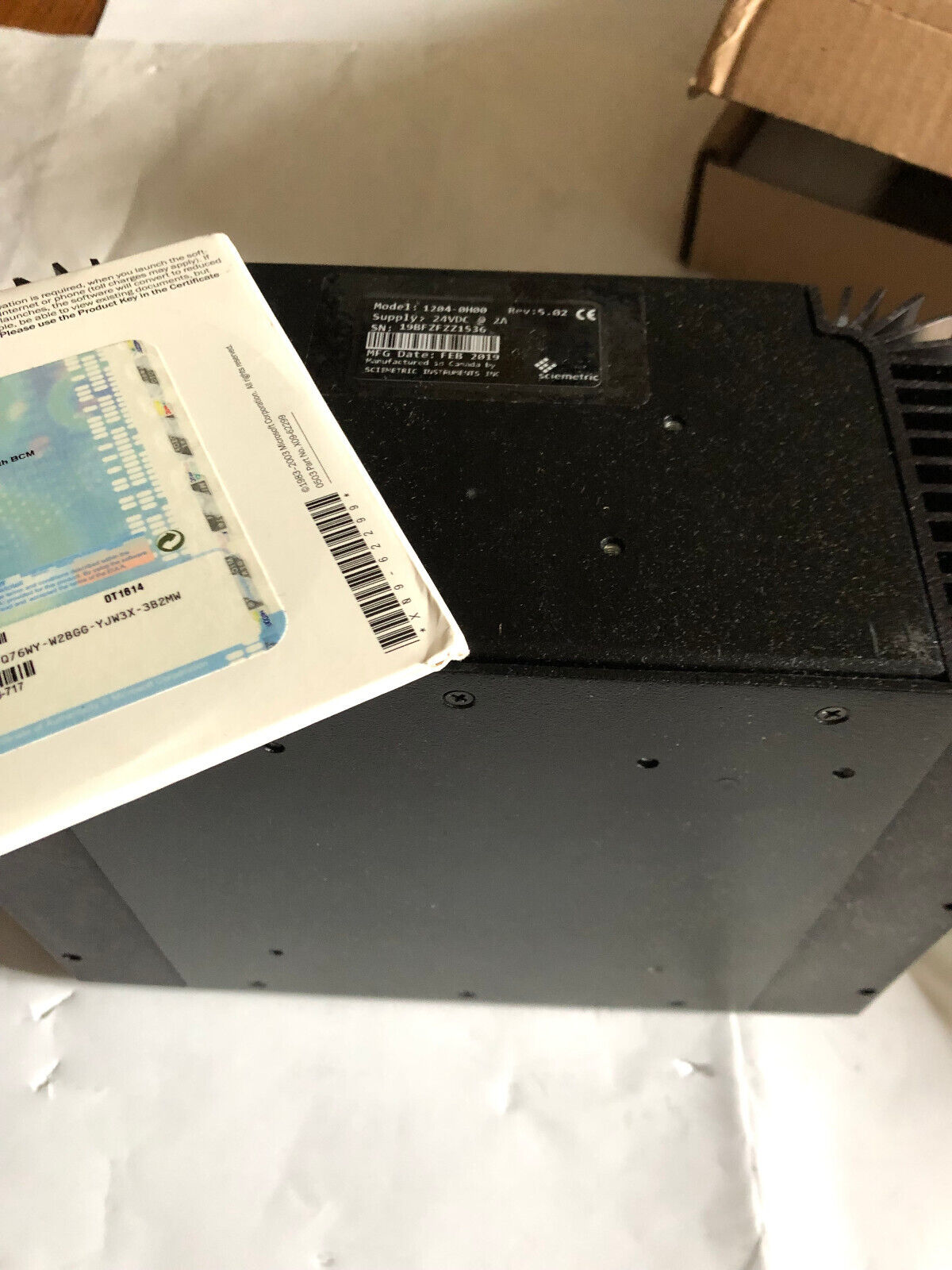 New Sciemetric 1204-0H00 Process Monitor,Sciemetric Sigpod,Sig Pod,1204-Ohoo,Ed