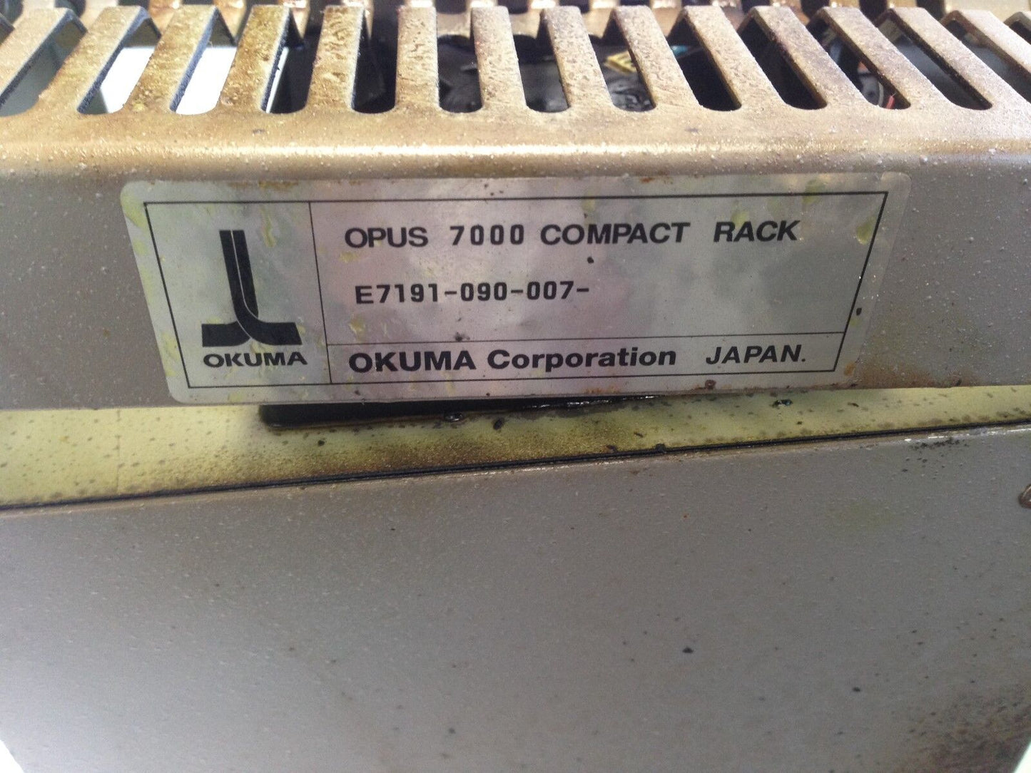 Okuma E7191-090-007,Ps80 1.0, Opus 7000 Rack,A911-2900 Mother,E4809-045-216-B,Ep