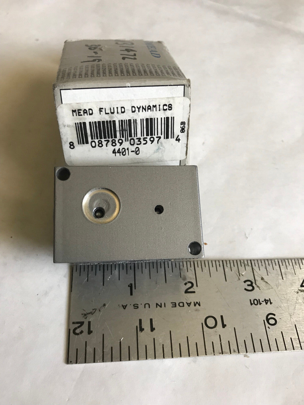 Mead Chicago Fluid Dynamics 4401-0 Air Control Valve,08789 03597,131472 30-19,Et