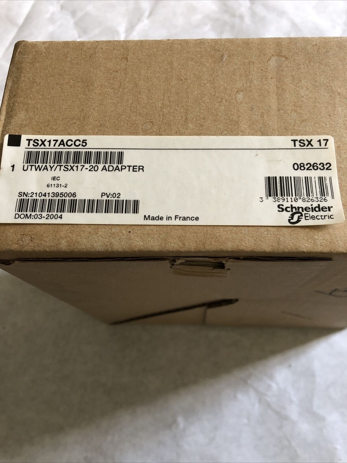 New Schneider Electric Tsx17acc5 Terminal Adapter Utway Tsx17-20,Fm