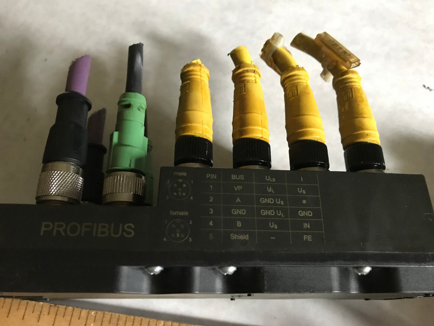 Lot 2 Ge Fanuc Ic676pb1008-Aa,24Vdc Profibus Input Stations,Ge Fanuc Pb Di 8,Tl