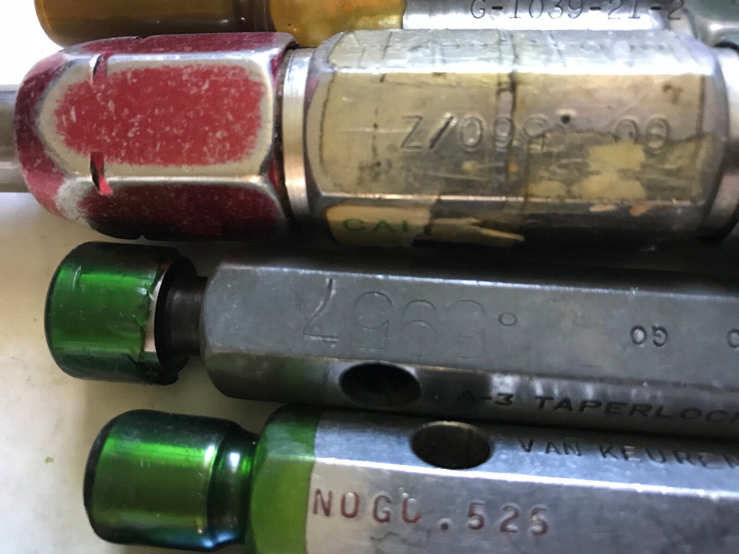 Lot Plug Gage Go Nogo Van Keuren .4968,5052,531,532,551,561,503,513,560,566,Es