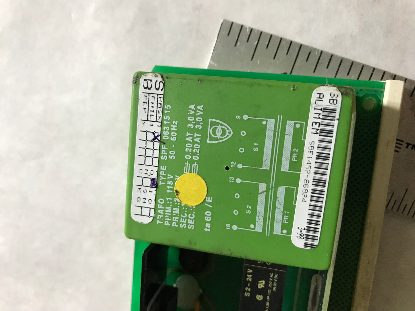 Honeywell Sbe1452,Electrical Board Raamp (93) Ra1as50q 37790214,C146 10A015 0002