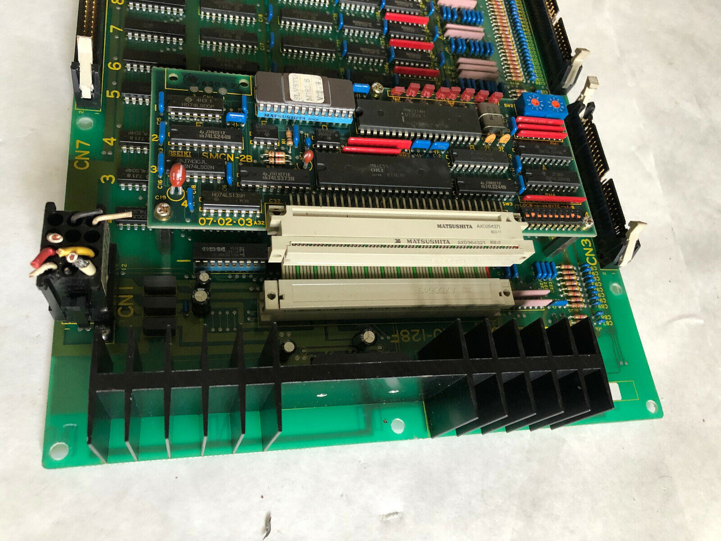 Seiki 10-128F,Io-128F,I0-128F,08-27-03,Smcn-2B,  Plc Board ,Sm