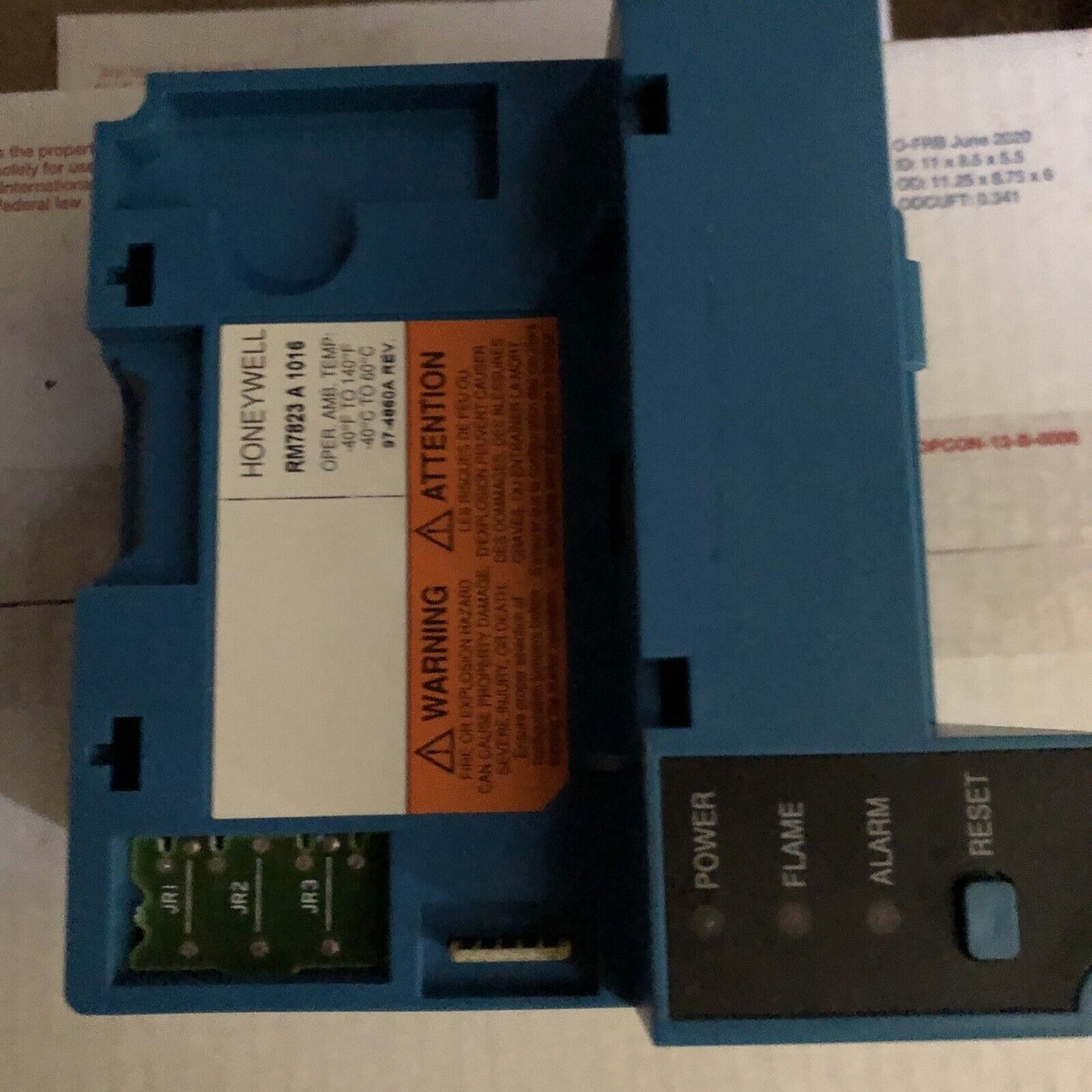 Honeywell Rm7823a1016 Burner Controller ,Rm7823a 1016,Dk