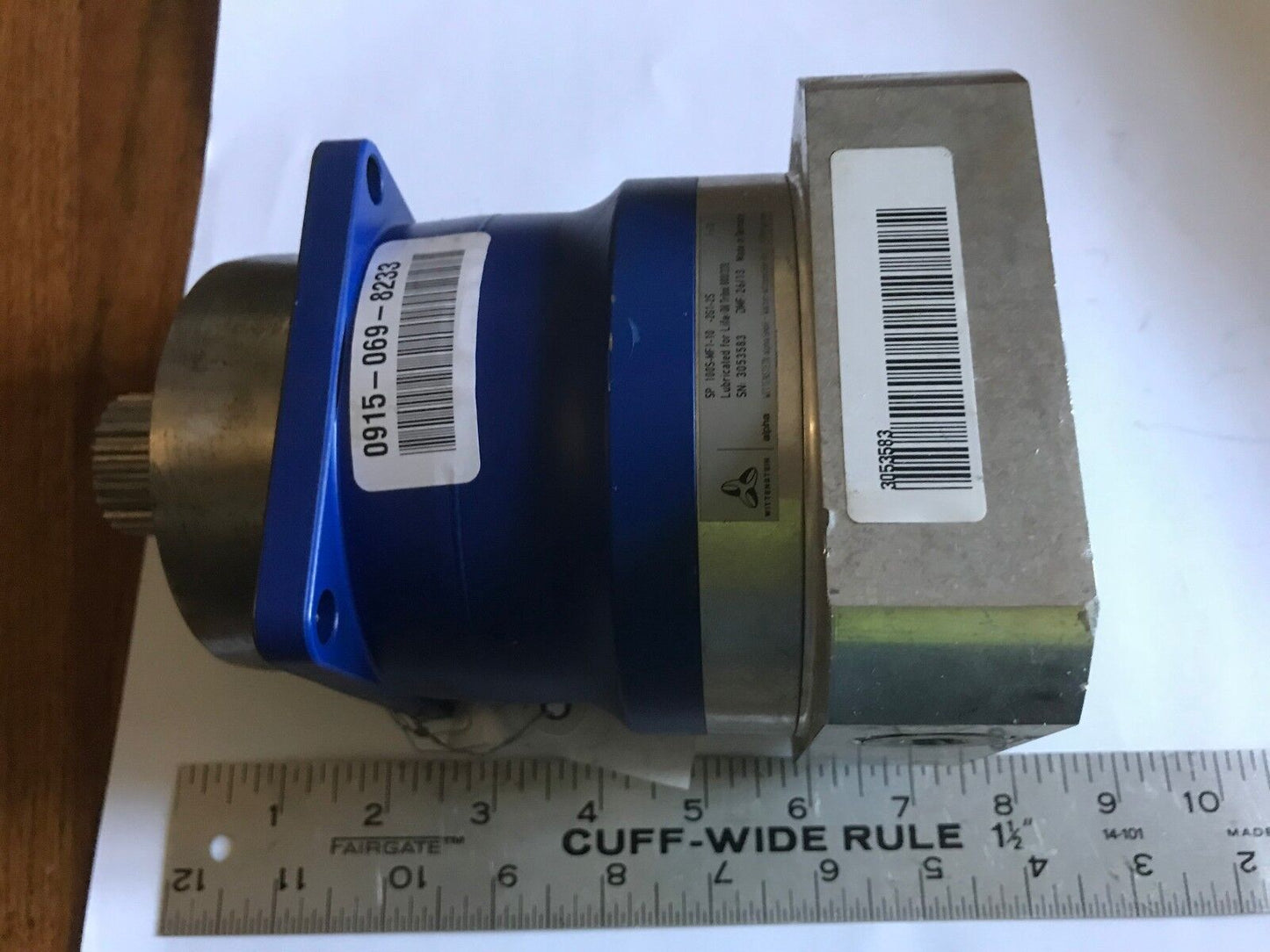 Wittenstein Alpha Sp 100S-Mf1-10-2G1-2S,1005-Mf1-10-2G125 Planetary Gear Head,Ef