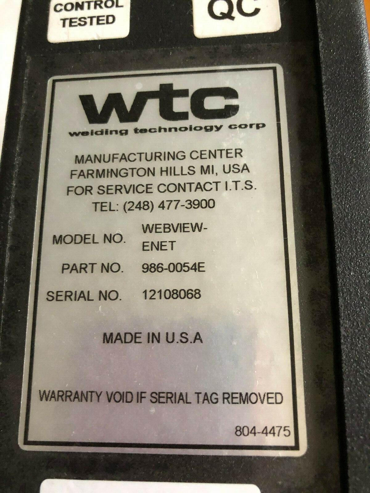 Wtc 986-0054E Webview-Enet Ethernet Terminal,Webview-Eney,En