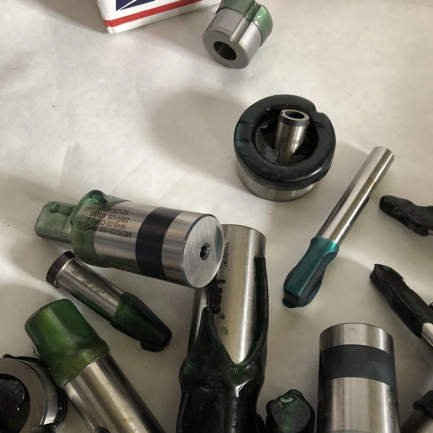 Lot 25 Ball Lock Punches & Die Buttons,Lane Punch 376394-1,Moeller Mer032-100,Ac