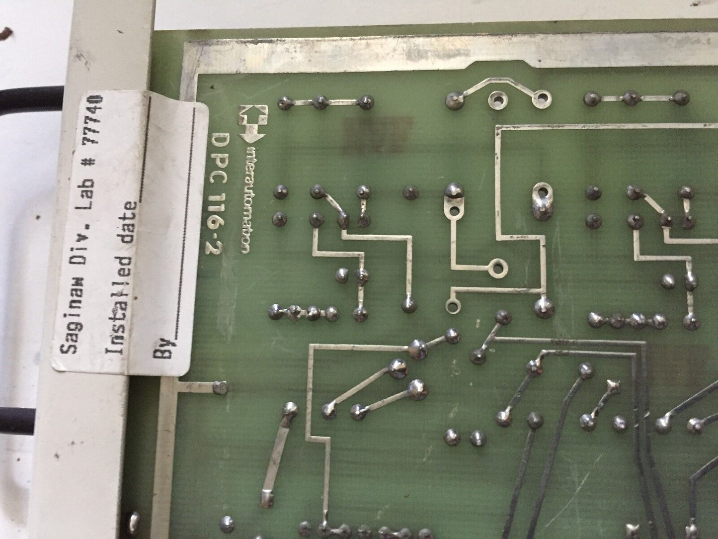 Computek 033-162,Dpc 116-2,Digital Input 24V,033-162 Saginaw Input Board,Bj