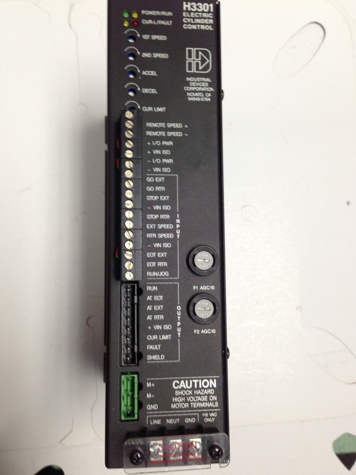Id H3301 Electric Cylinder Industrial Device H3301 Servo Controller,115Vac.Di,Tn