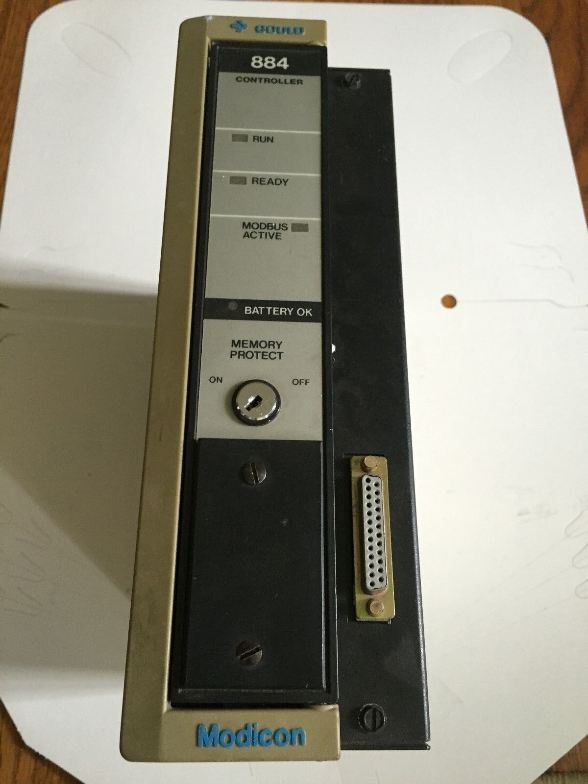 Modicon As-884A-301 Processor 8K W/Remote I/O Gould 884,As884a301,Er