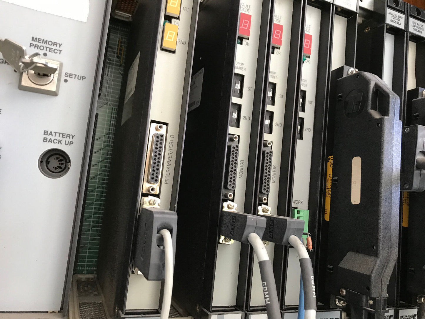 Reliance Electric 803456-8Sa,J2-3008,Automax System,Drive,120V,50Kva,10Slot,Ss