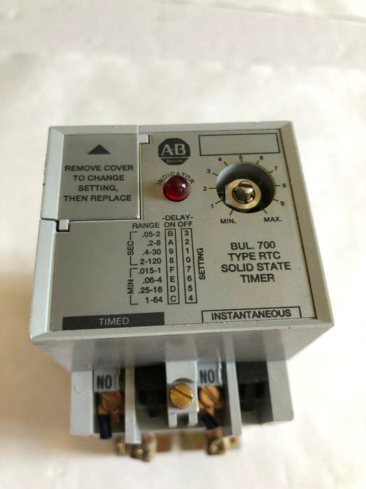 Allen Bradley 700-Rtc10100u24,Rtc,24V Dc Relay,Industrial 5A/300Vdc Contactor,Ba