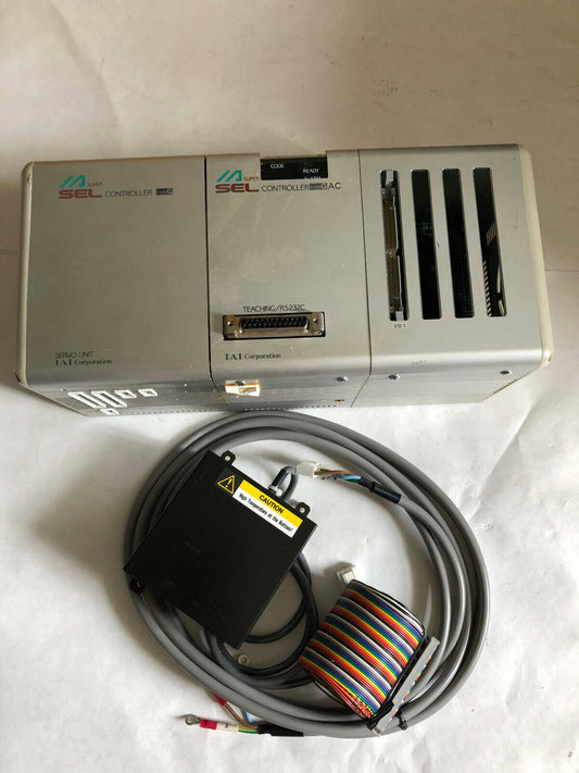 Iai Controller Super Sel Type G 200W,Sel-G-2-Ac-200C.100C,Rs232c Servo,Ew