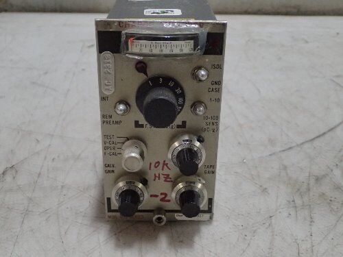 Unholtz Dickie D22pmg0-2,D22pmg-2,D22 Pmgo-2 Charge Amplifier,Be