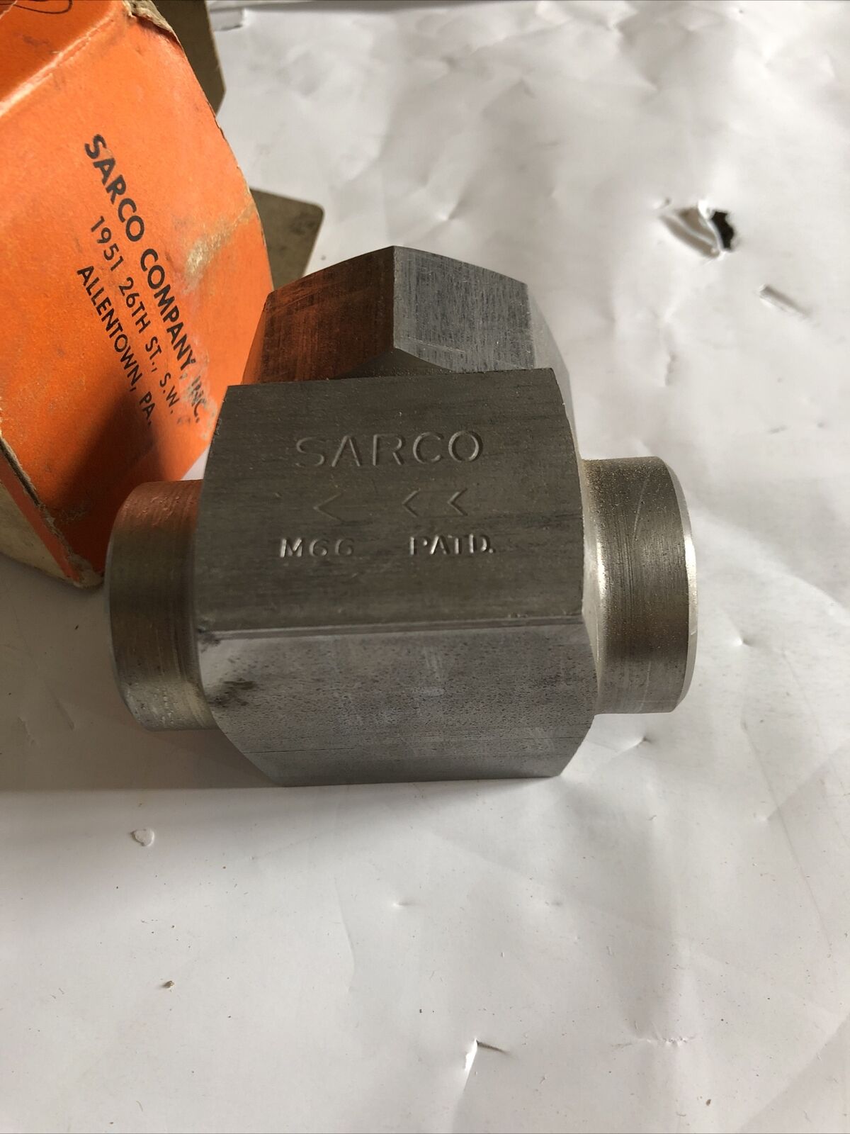 New 3/4" Spirax-Sarco 3/4 Td-50 Thermodynamic Steam Trap,B.M. 49497,Td50,An