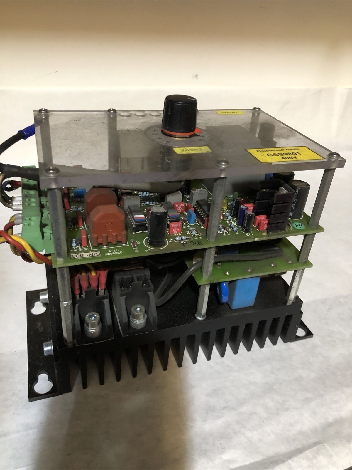 Plasma Treat Gss9801 400V Control Module,Gss9905,Nt400/15/15 , Cw,By