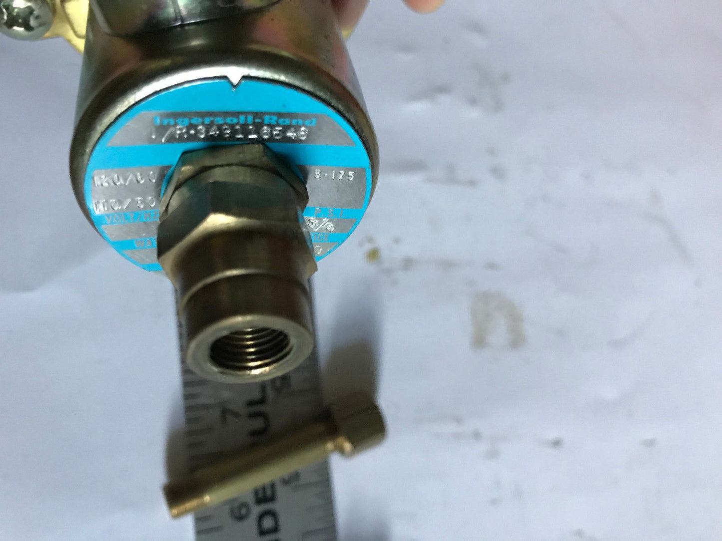 Ingersoll Rand I/R-349118546,I/R 349778546, Code D19  Orifice 3/4",120/60 V,Em